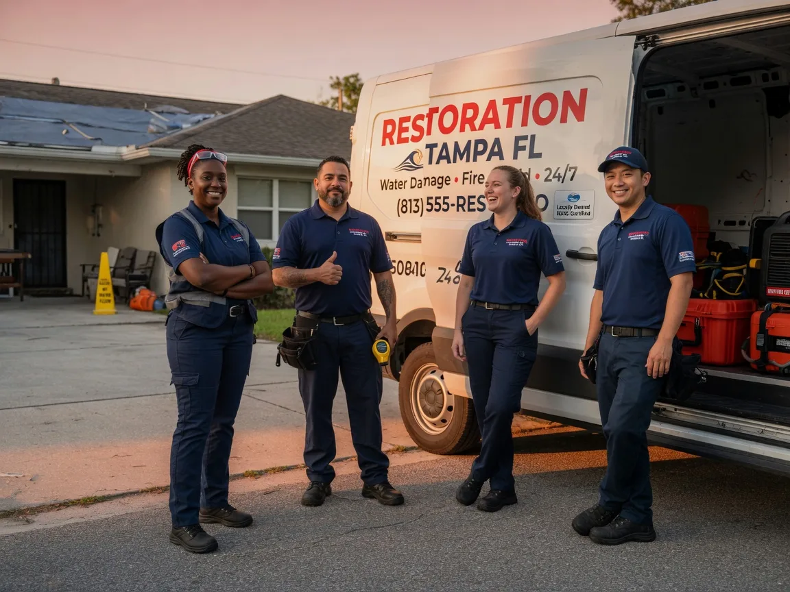 Water Damage Restoration company in Grove City, PA